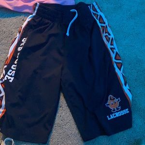 syracuse lacrosse shorts